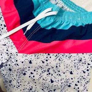 CHUBBIES | MENS RETRO SWIM TRUNKS / BOARD SHORTS | SIZE L